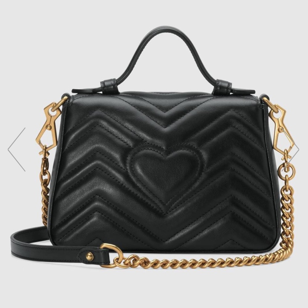 π Sold π Gucci marmont mini top handle bag - Picture 8 of 11